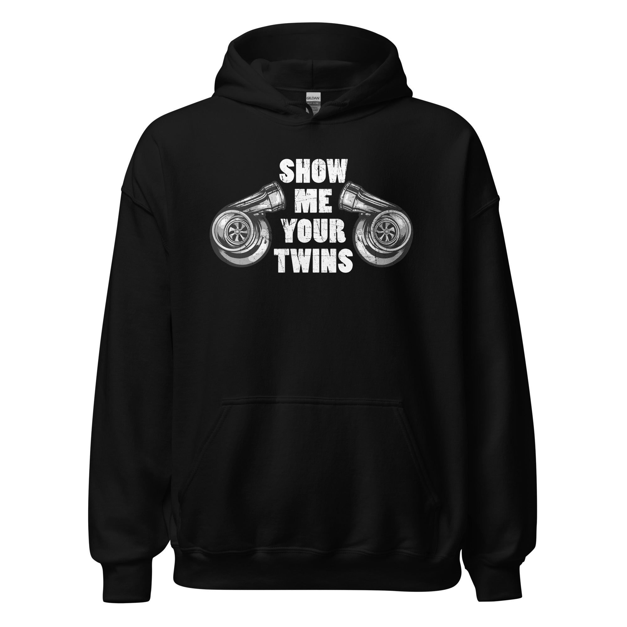 Turbo Hoodie, Show Me Your Twins, Car Enthusiasts Sweatshirt