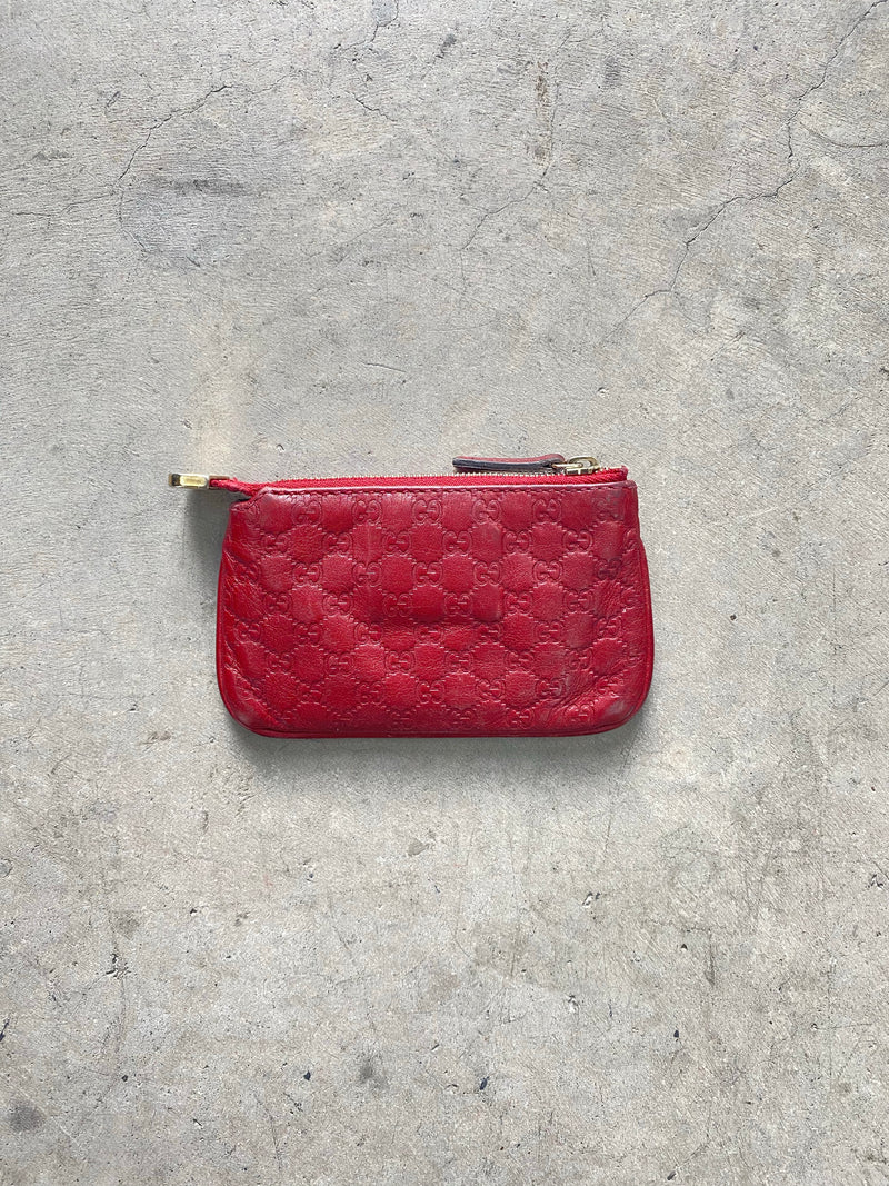 gucci zip coin purse