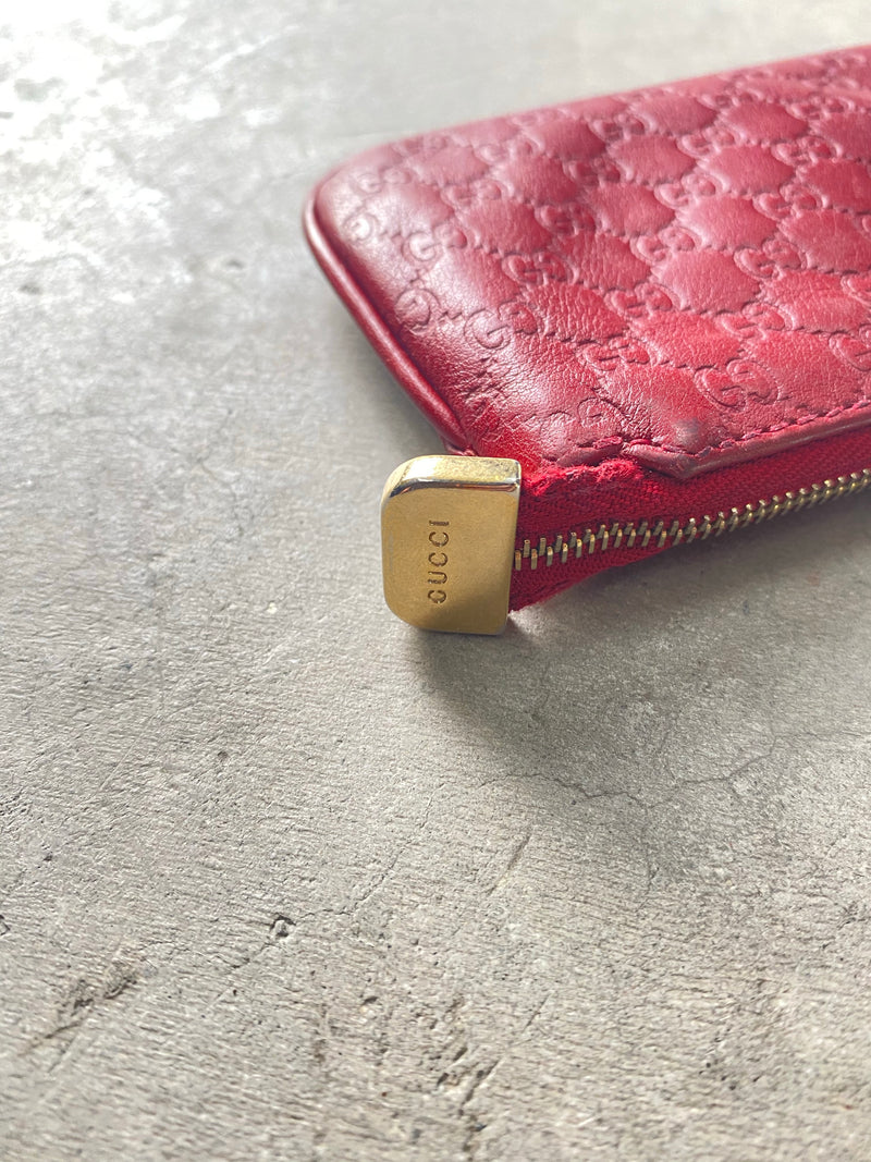 gucci zip coin purse