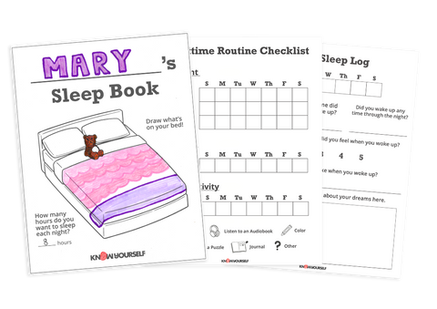 Know Yourself Free Personal Weekly Sleep Book