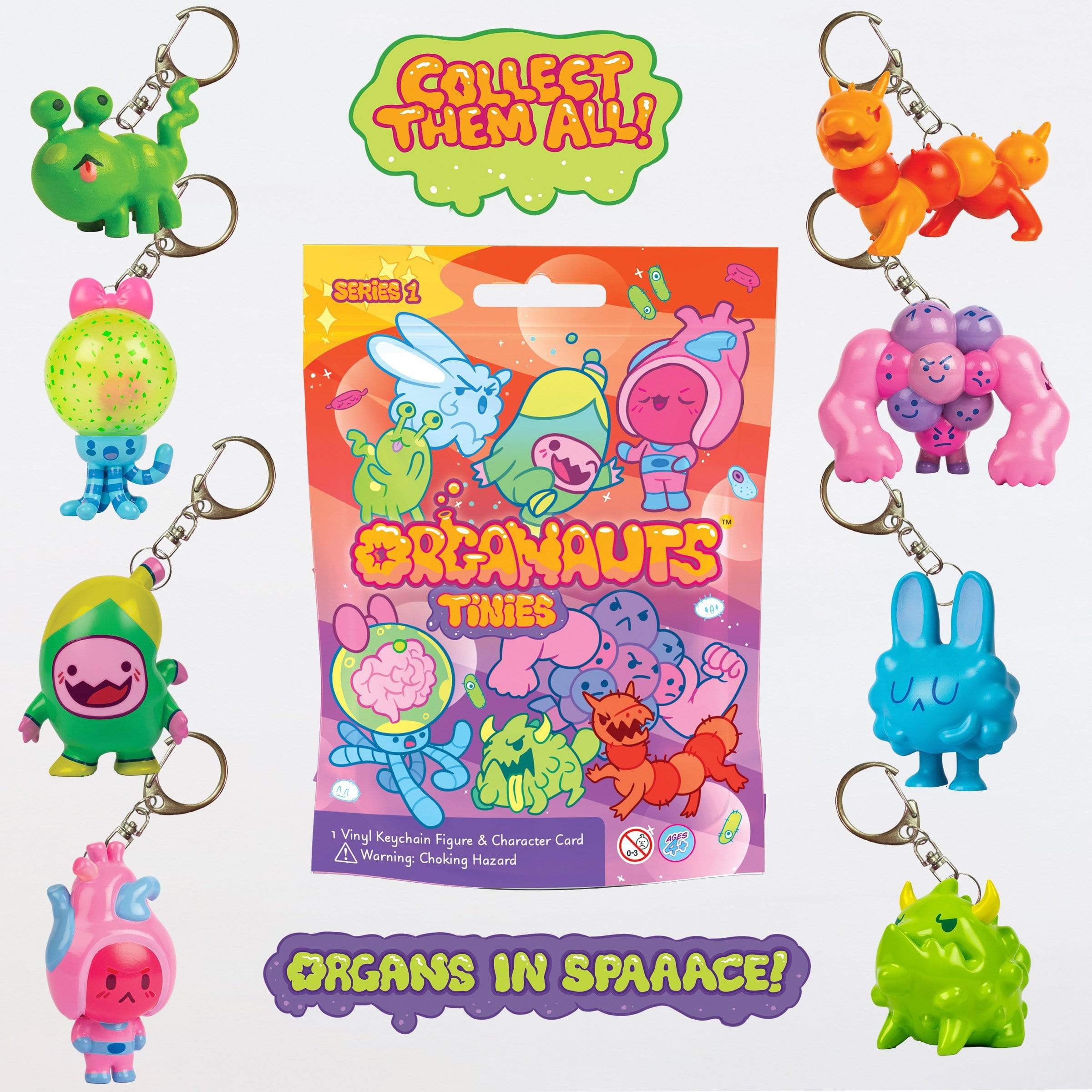 Collectible Organaut Keychain