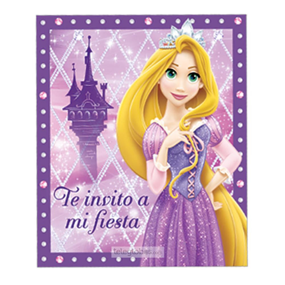 Invitaciones De Rapunzel