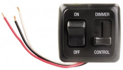 RV Dimmer Switch On/off Led Approved Black 3615225 * – RV Store Direct