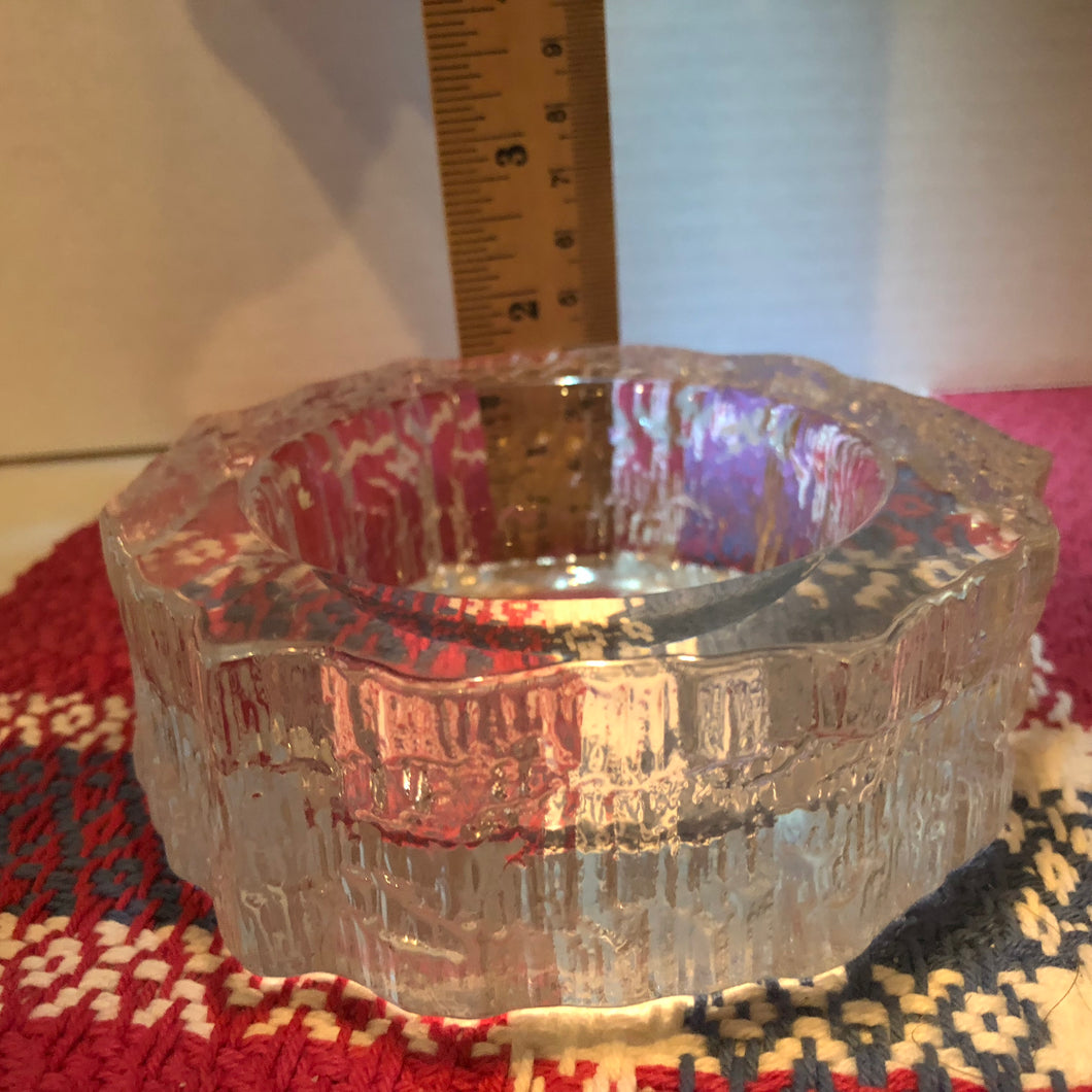 IITTALA Tapio Wirkkala ASLAK Map of Europe Glass Bowl Candle Holder –  Steve's Steals Are Your Deals