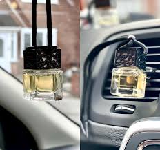 Luxury car air freshener inspired by Louis Vuitton Ombre Nomade fragrance