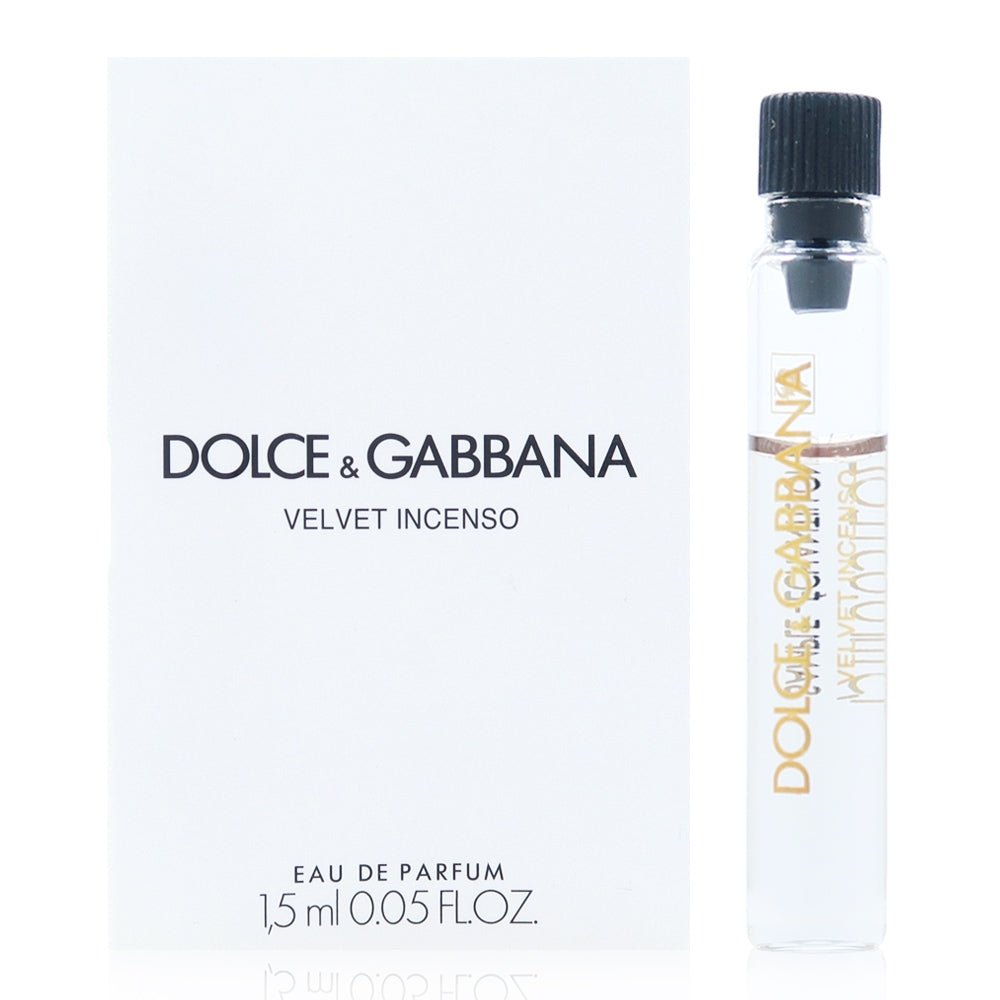 Dolce & Gabbana Velvet Incenso  ML  fl. oz. official sample –  creedperfumesamples