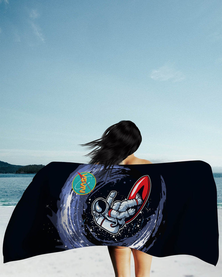 nasa beach towel