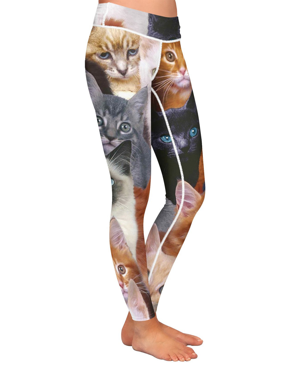 Cat Collage Yoga Leggings