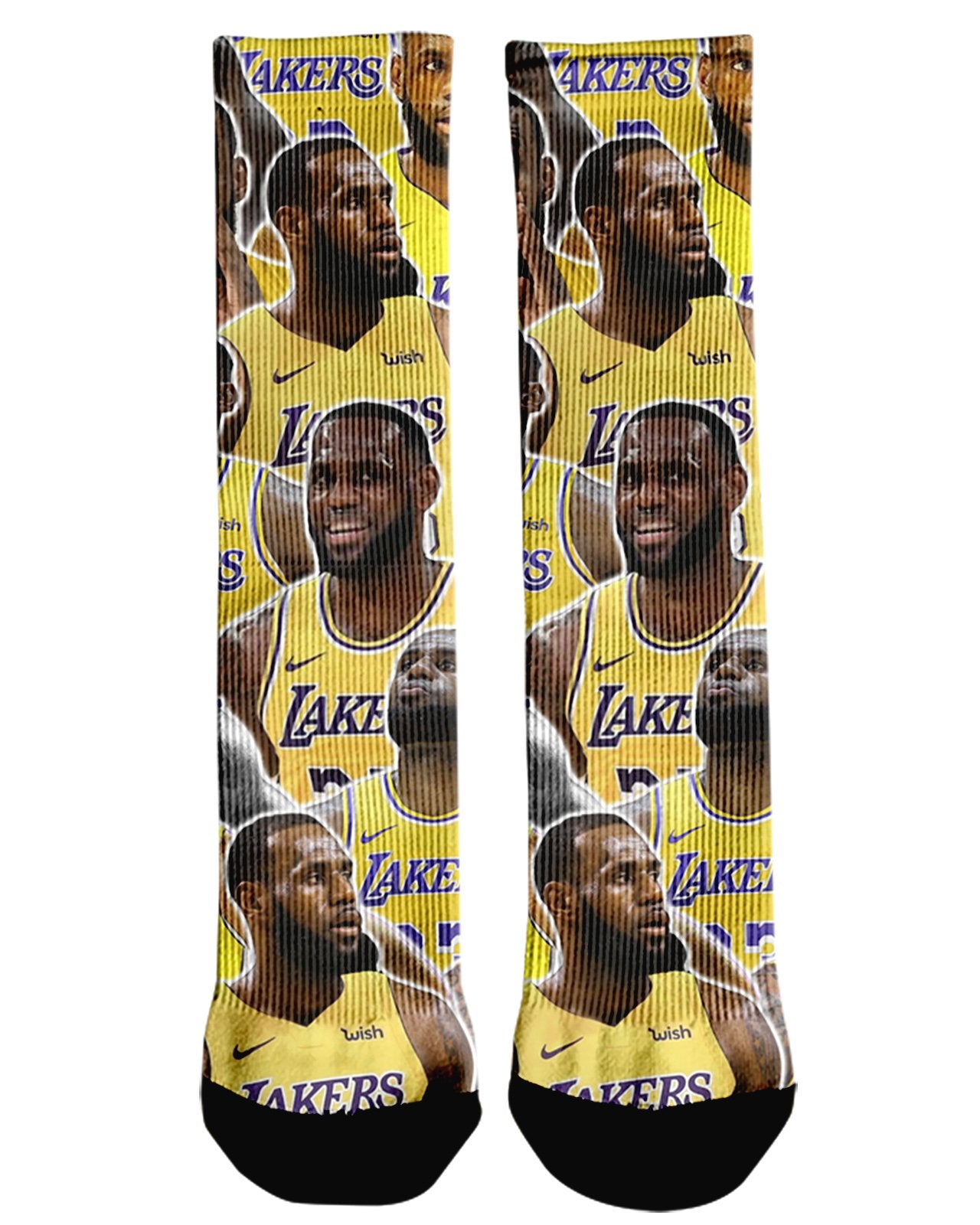 lakers lebron socks