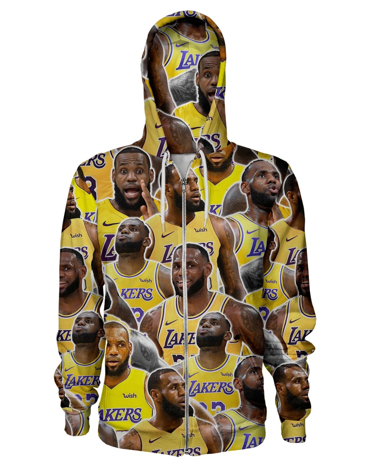 lebron james zip up hoodie