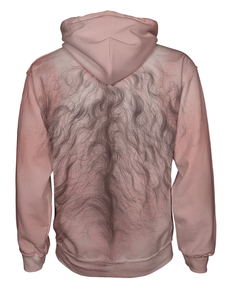 hairy back sweatshirt