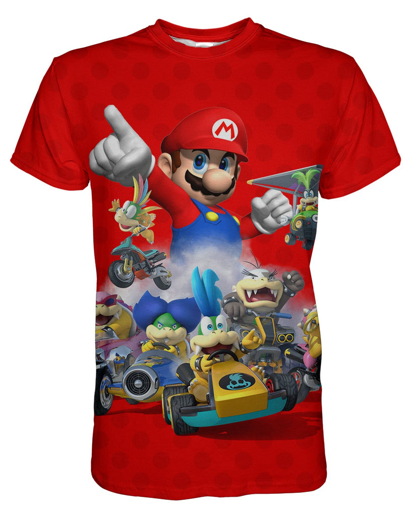 super mario kart shirt