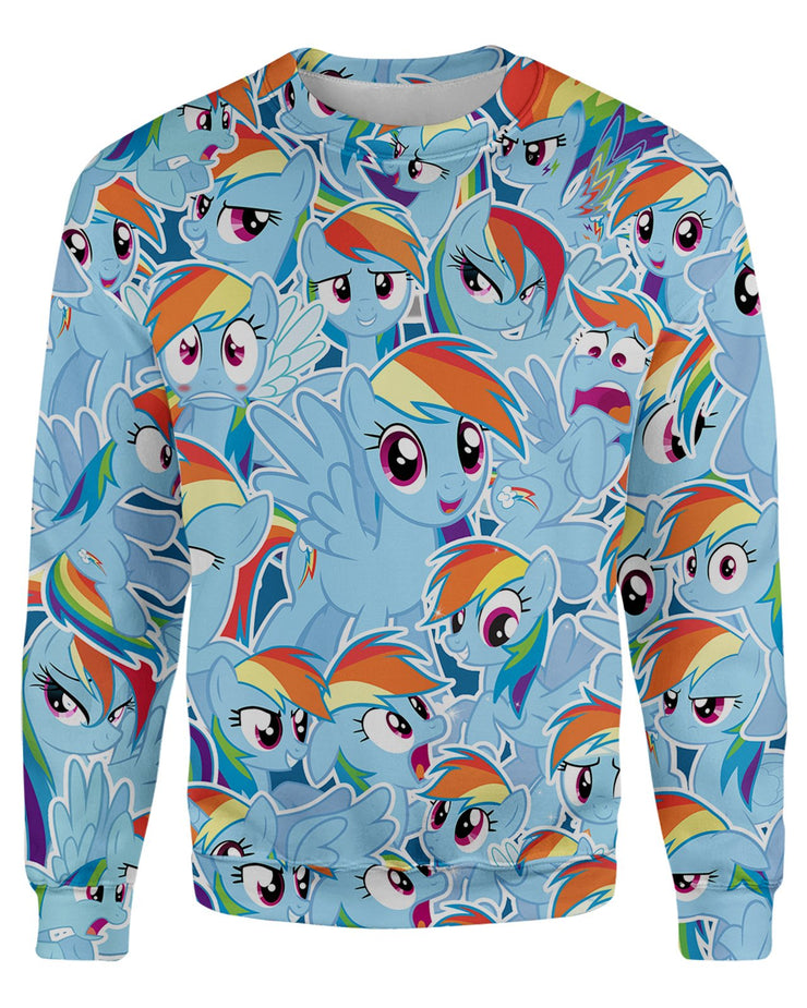 rainbow dash sweatshirt