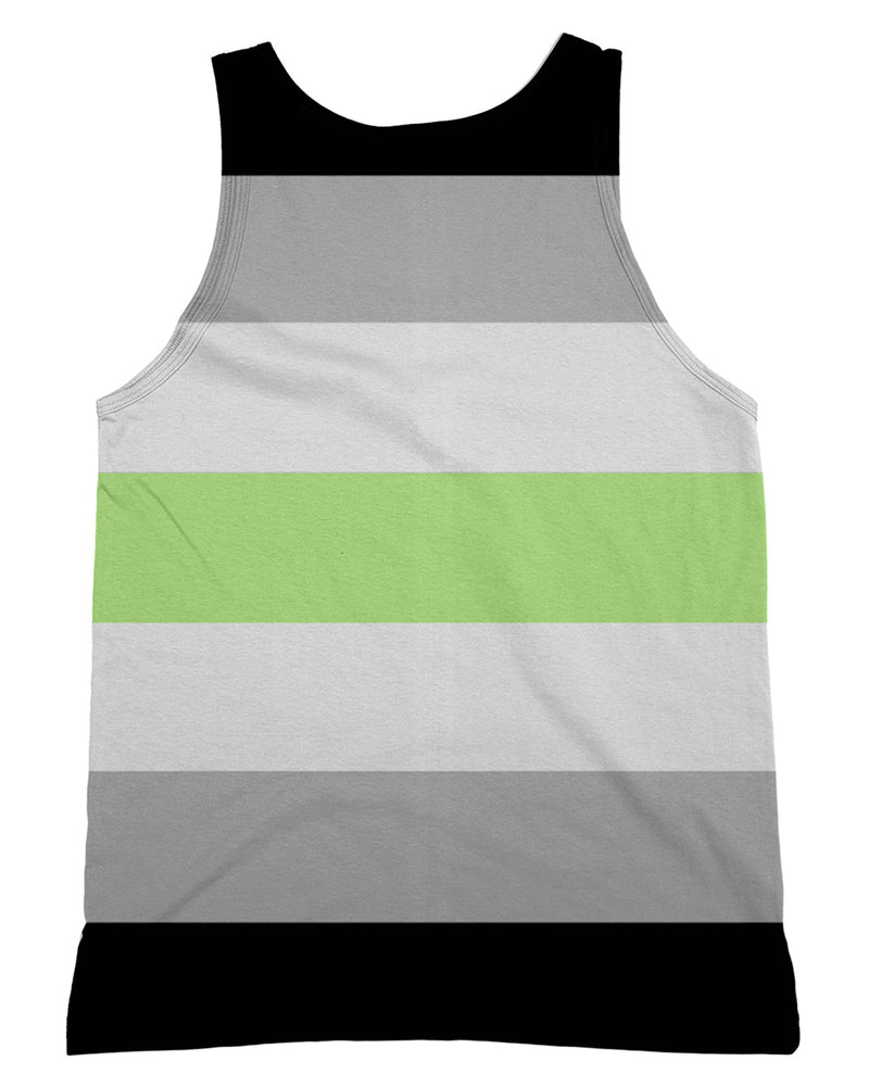 Agender Pride Flag Tank Top All Over Shirts