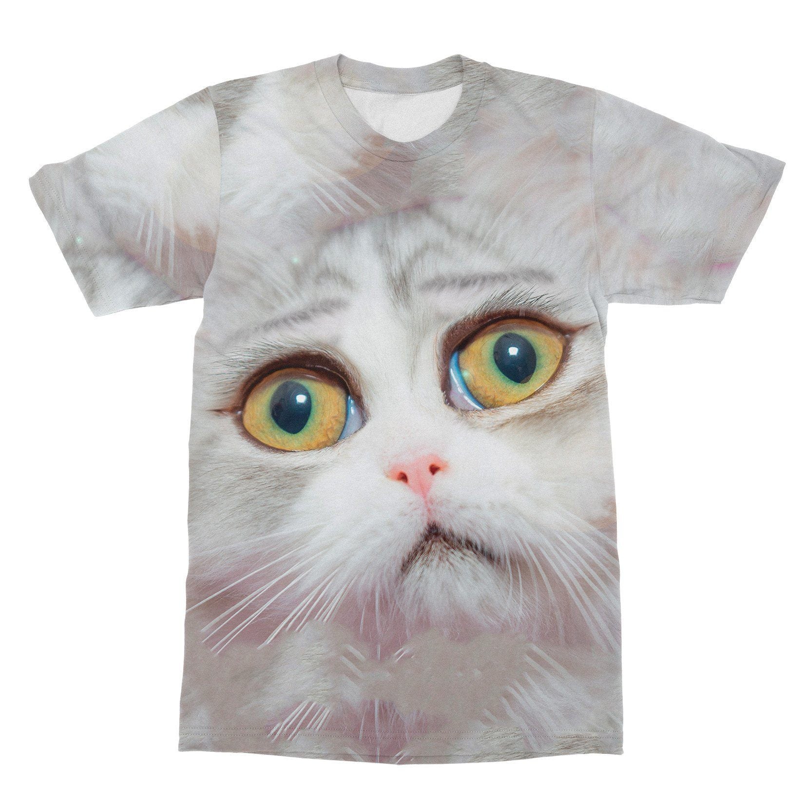 sad cat t shirt