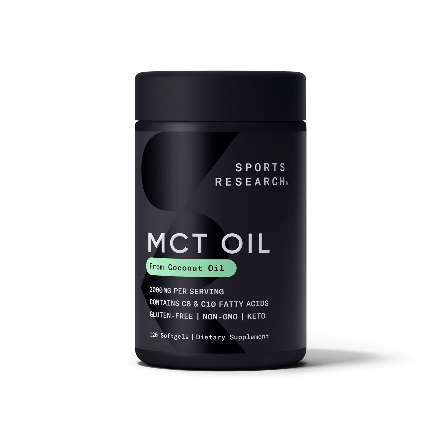 Organic MCT Oil 40 Fl oz. Bottle Sports Research Keto Fuel Unflavored  Coconut 23249012955