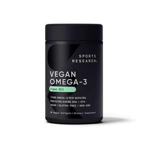 Product Image for Vegan Omega-3 630mg (60 veggie softgels)
