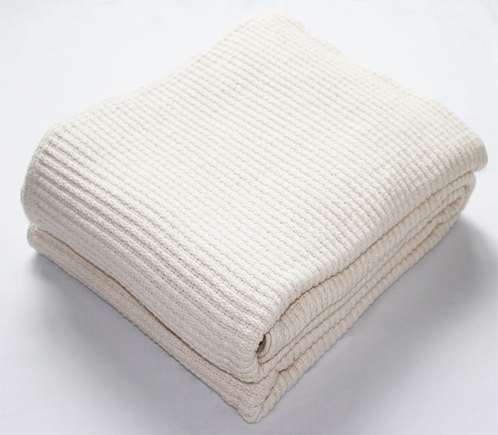 Lattice Weave Blanket in Natural – Harlow Henry
