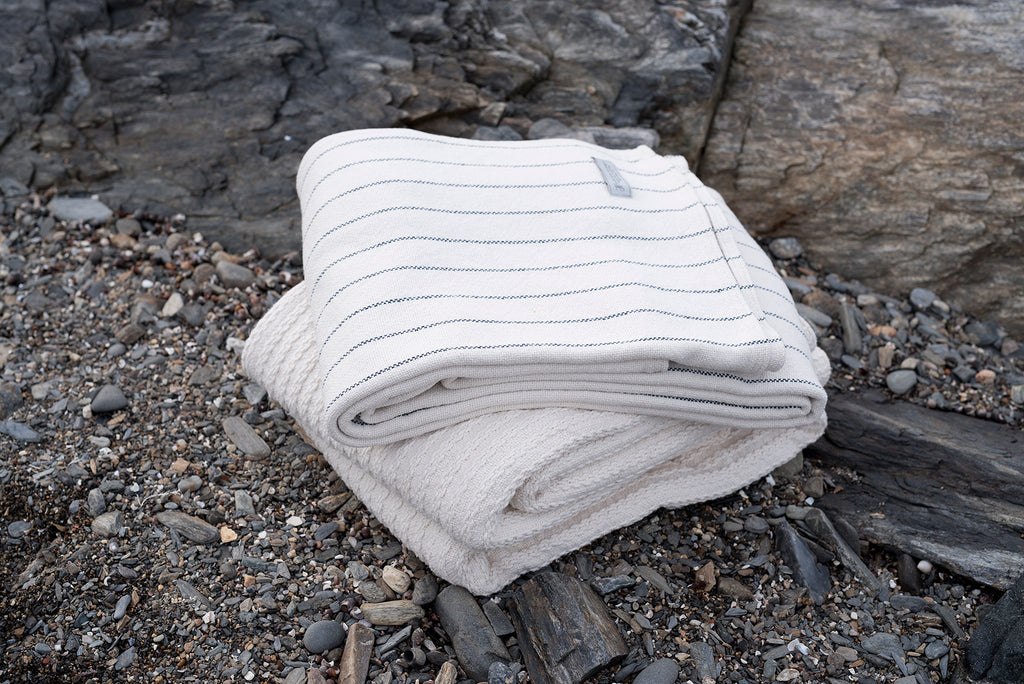 Pinstripe Blanket Grey – Harlow Henry