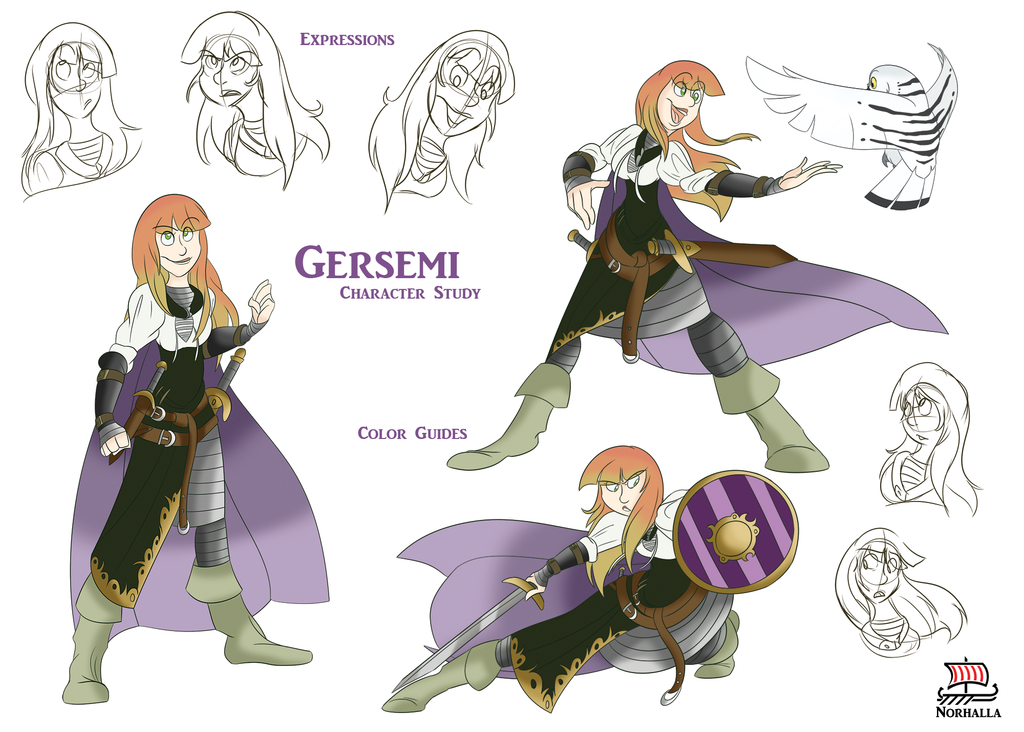 Gersemi is one of Freyja and Odur's daughters, and sister to Hnossa. Norhalla.com