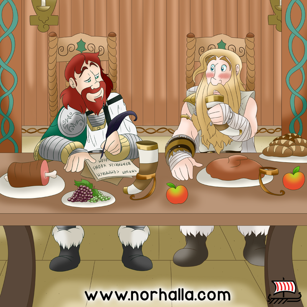 Freyr Ostara Easter Idunna Norse Pagan Spring traditions copyright Norhalla.com