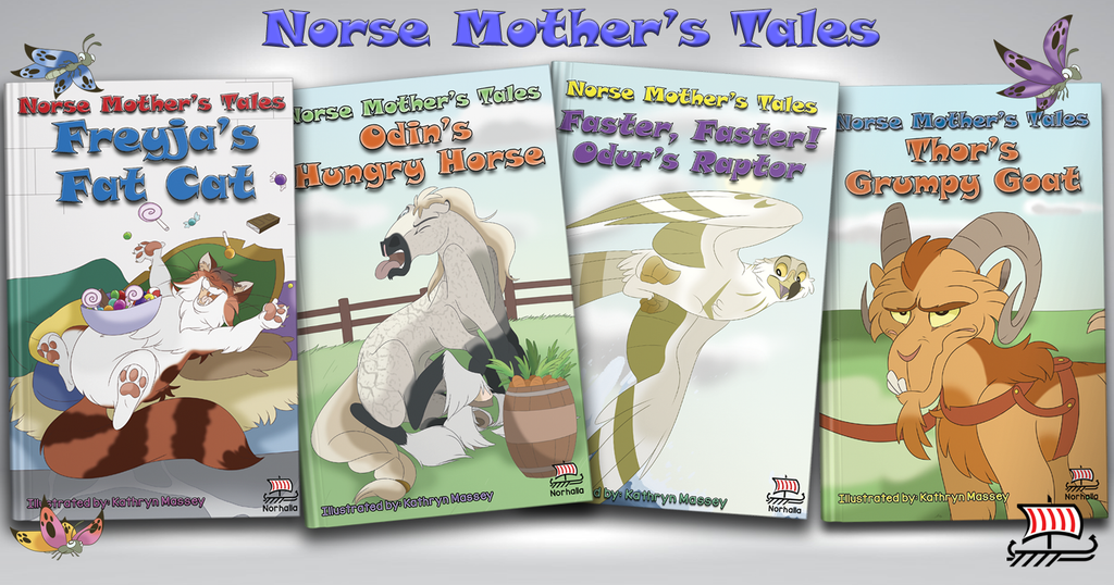 Norse Mother's Tales children's books at norhalla.com.