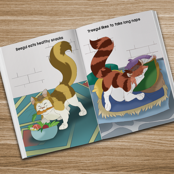 Norse Mother's Tales, Freyja's Fat Cat book for young children. Norhalla.com