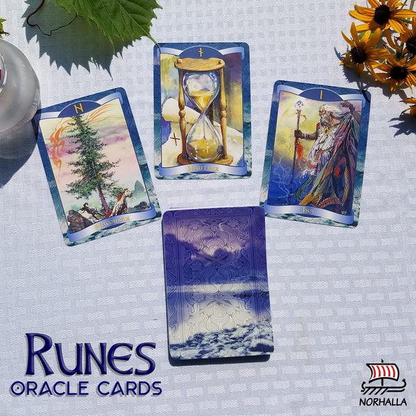 Runes Oracle Card set at Norhalla.com.