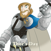 Thor's Day from the blog article The Days of the Week are named after our Norse Gods. Copyright Norhalla.com