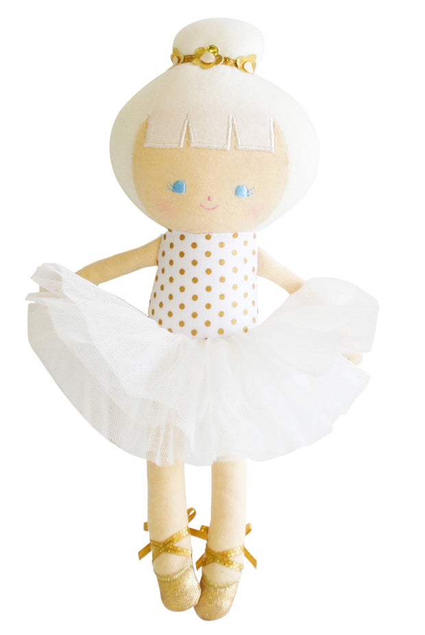 Alimrose - Baby Ballerina Doll 25cm Gold Spot