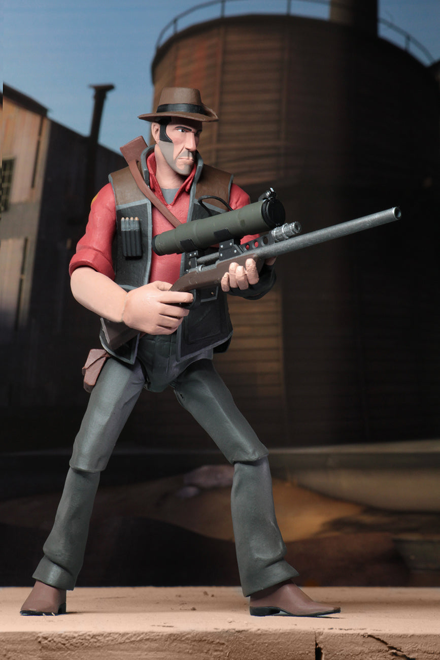 neca tf2 sniper