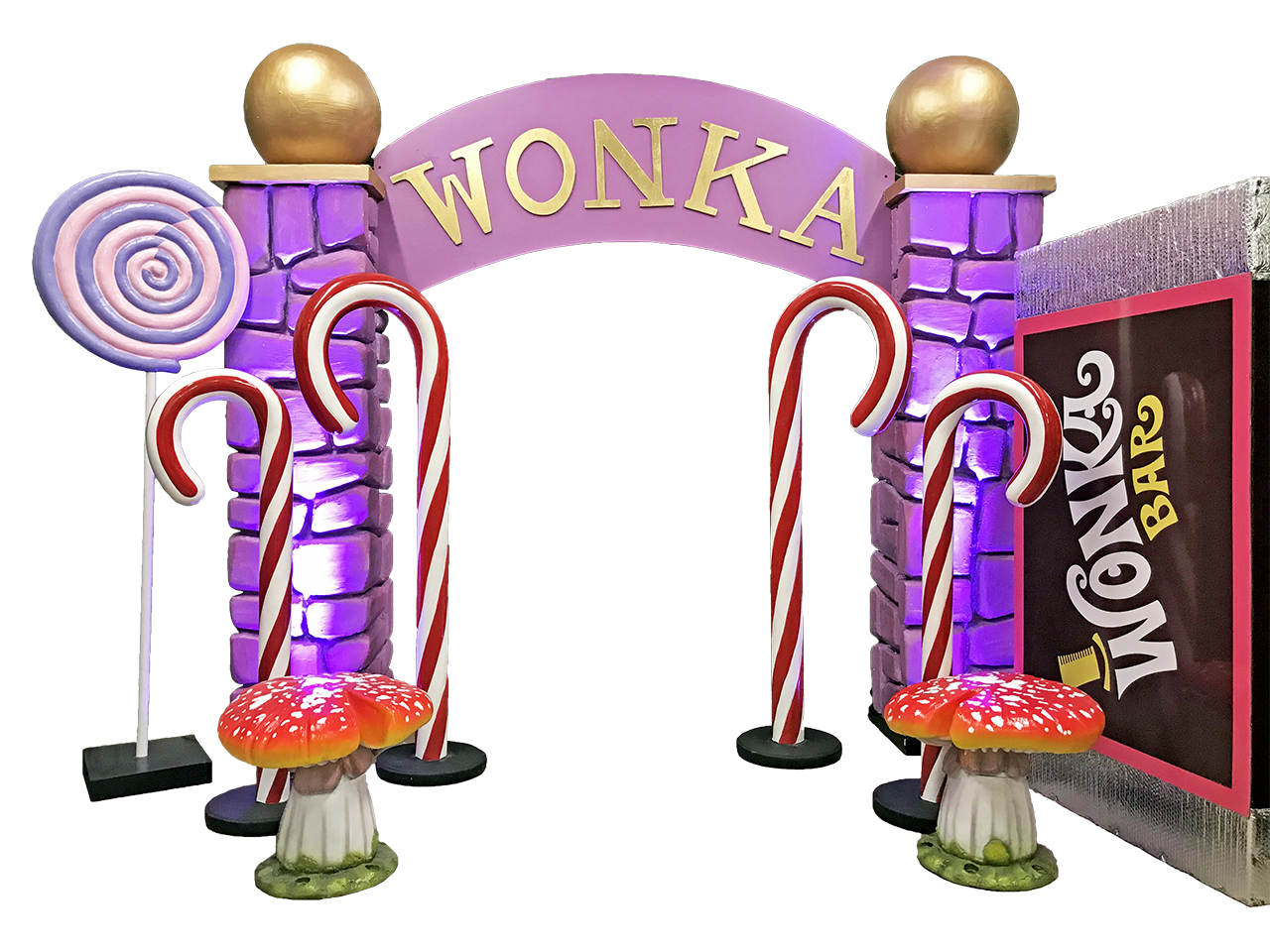 Willy Wonka Package Platinum Prop Rentals