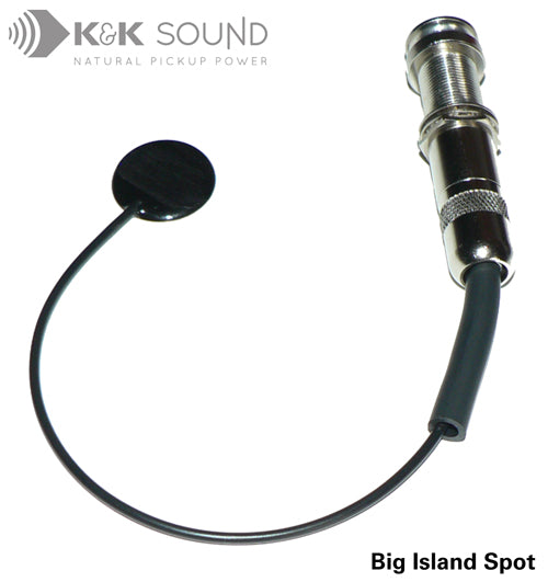 K&K Sound Golden Bullet URB Upright Bass Microphone with Preamp, XLR Out