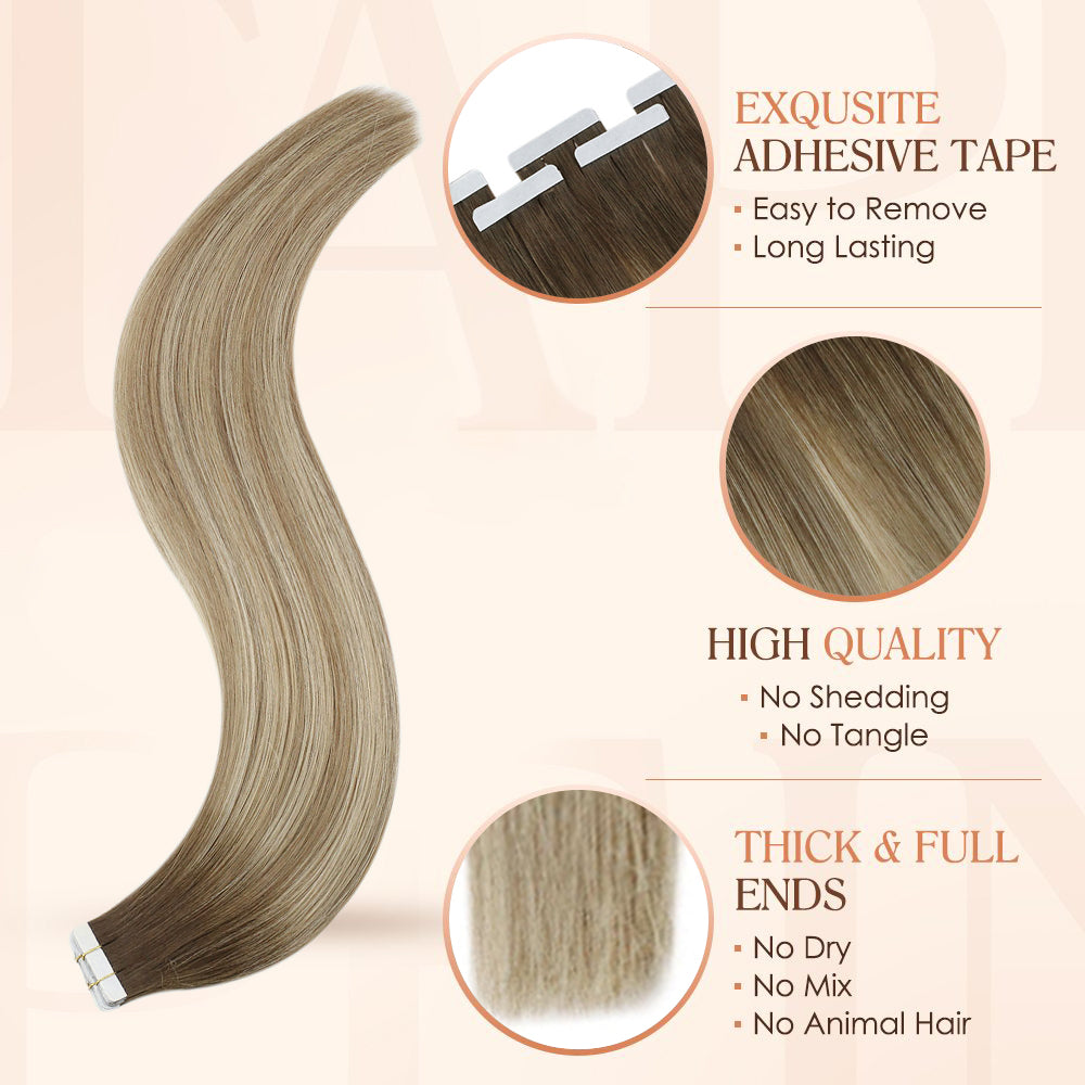 virgin tape in hair