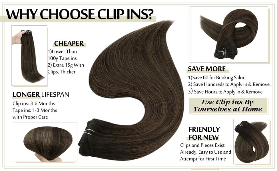 clip in hair