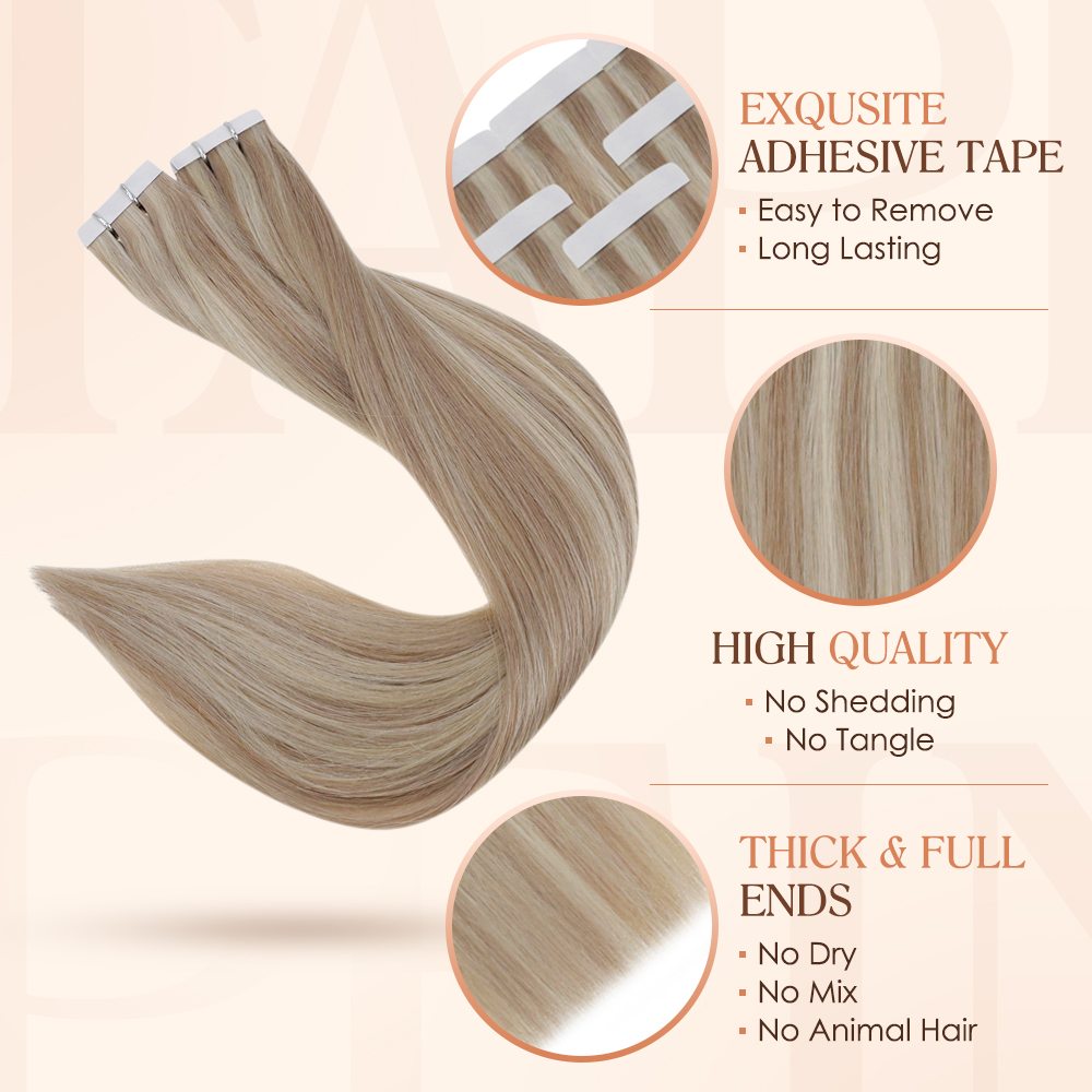 virgin tape in hair