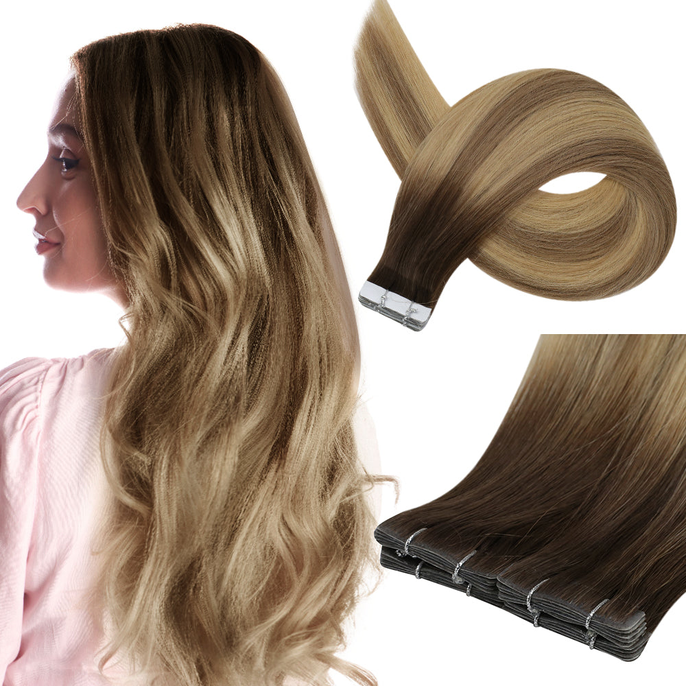 Top Seamless Injection Tape in Extensions Virgin Human Hair