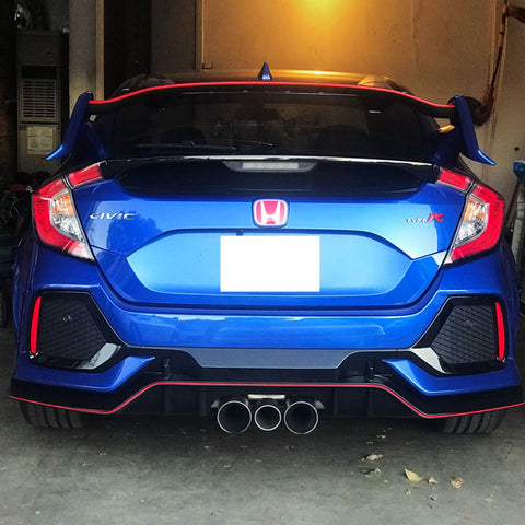 civic type r rear diffuser