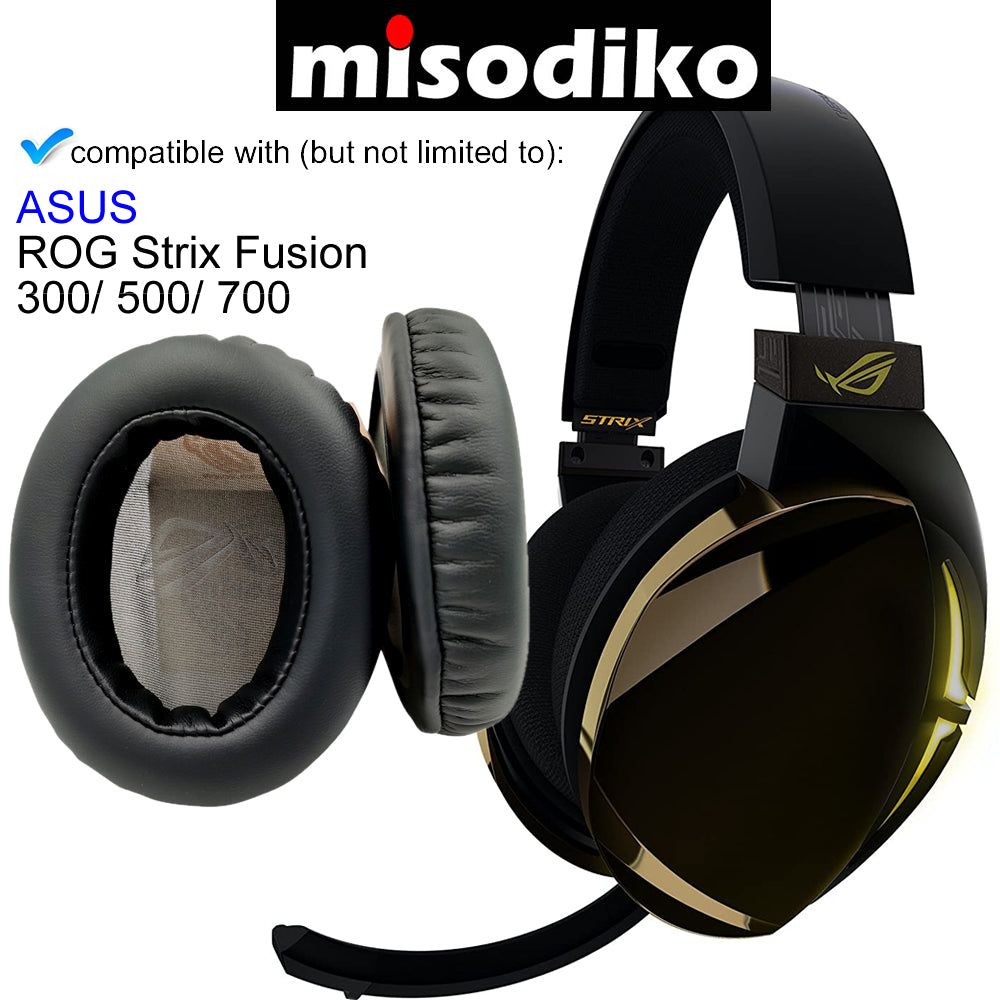 Misodiko Replacement Ear Pads Cushion Kit For Asus Rog Strix Fusion