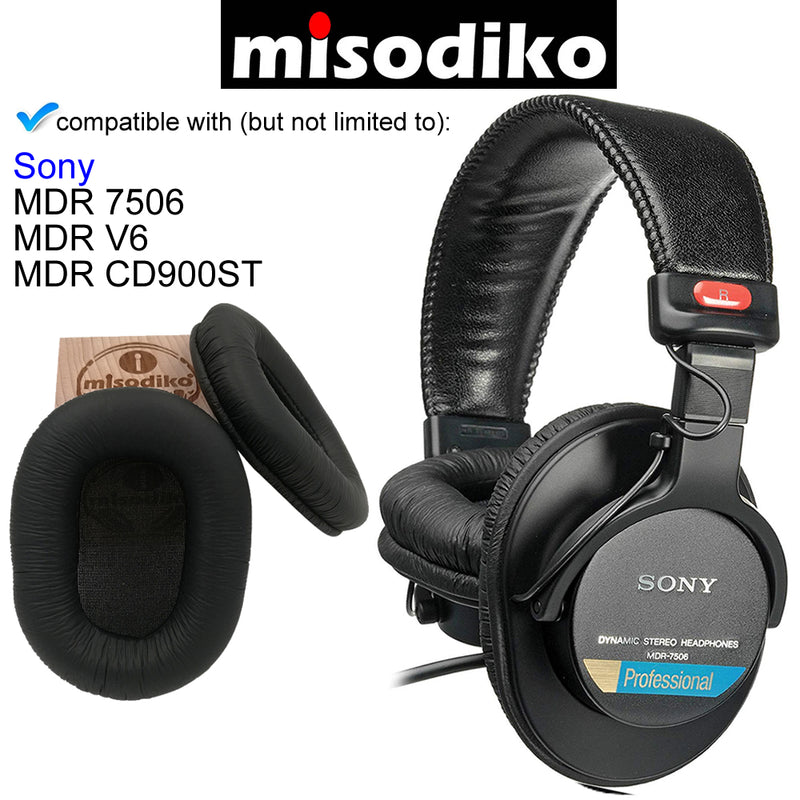 Misodiko Replacement Ear Pads Cushion Kit For Sony Mdr 7506 V6 C