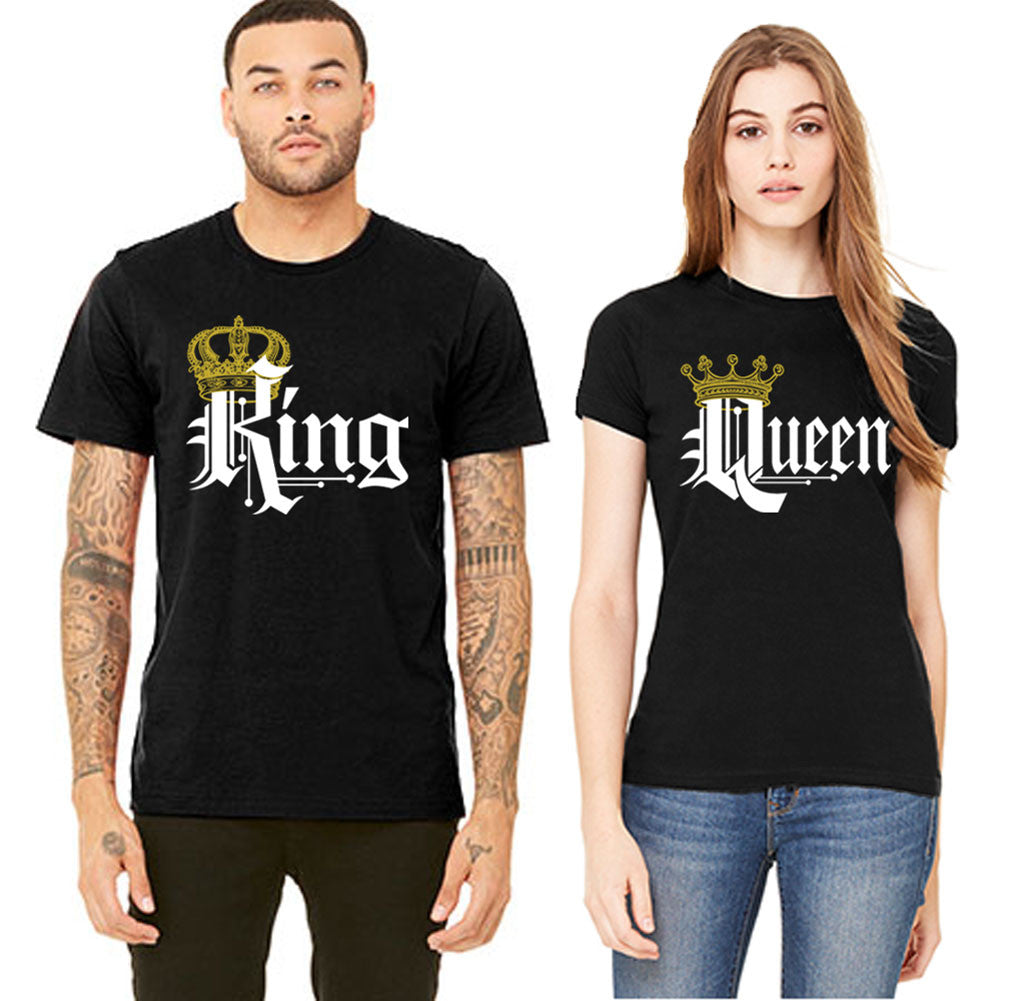 Royal King Queen Couple T Shirt Couple Usa