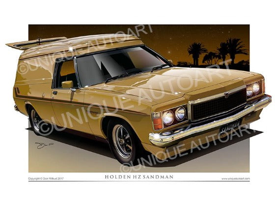 hz sandman holden drawings art prints from unique autoart hz sandman holden drawings art