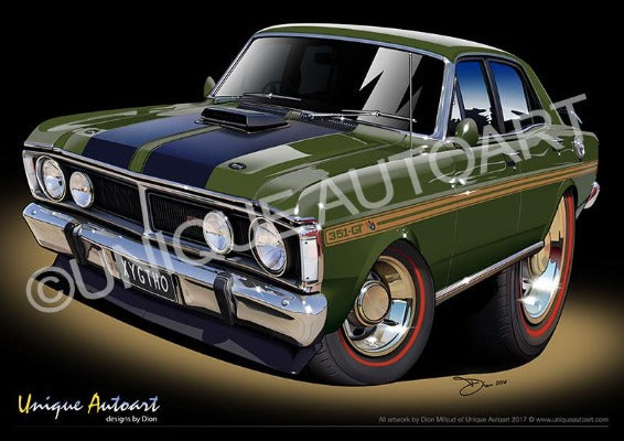 Xy Gtho Ford Falcon Gt Gifts For Men From Unique Autoart