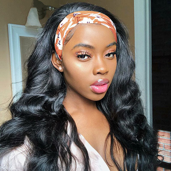 Best Headband Wigs Human Hair Half Wigs With Headbands