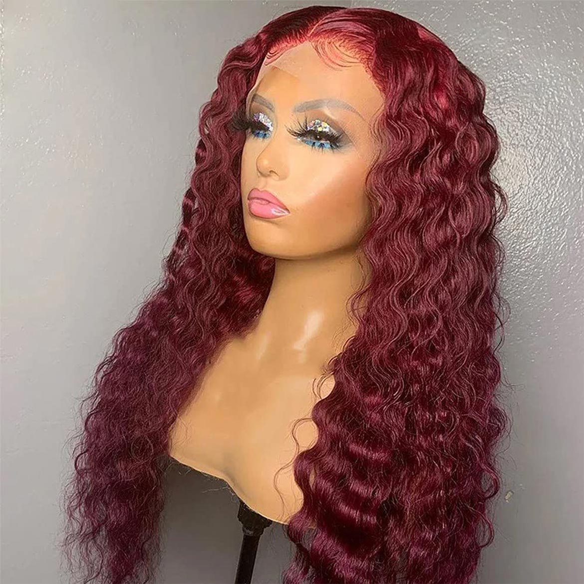 99J Human Hair Lace Front Wigs