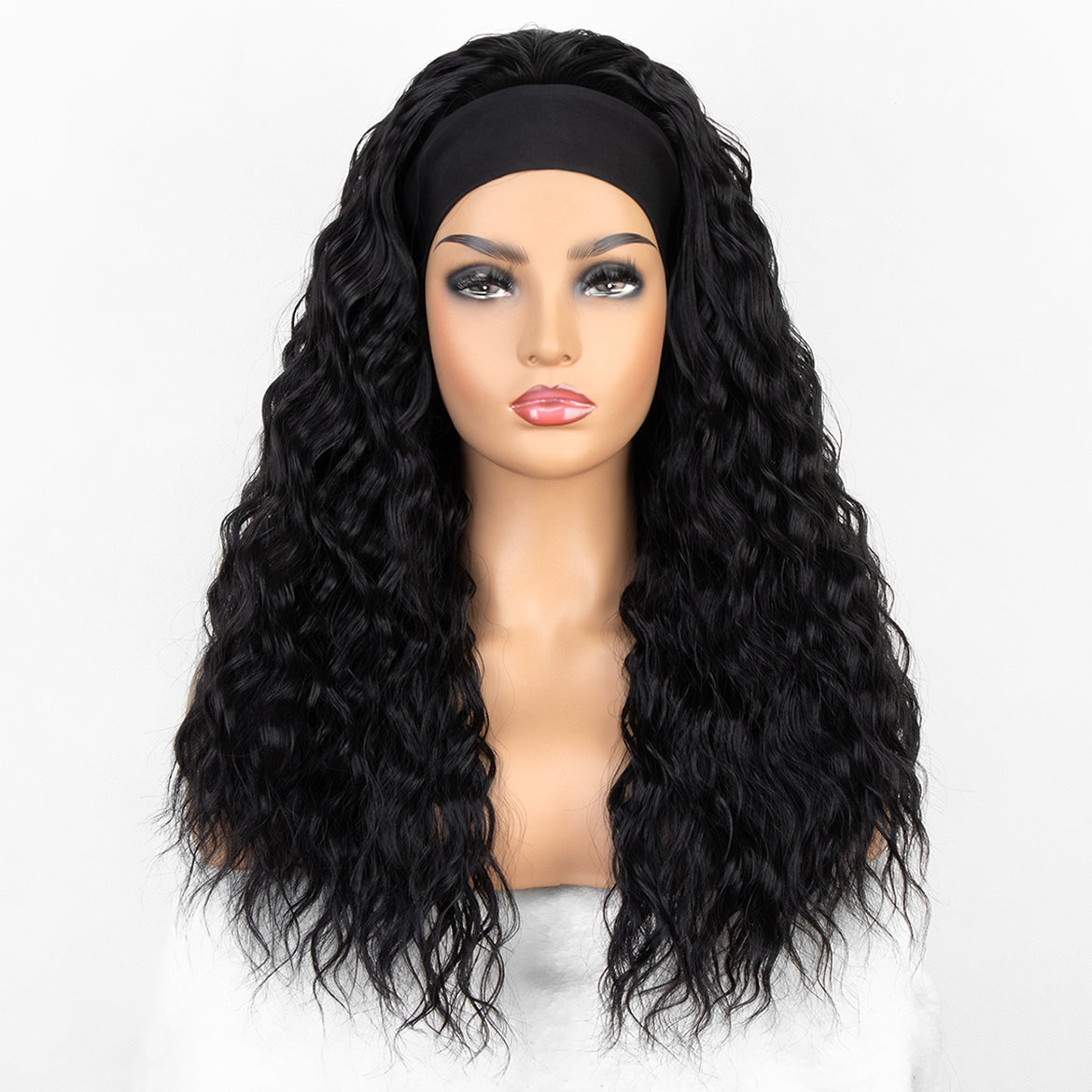 Half Wigs Human Hair Headband Wigs