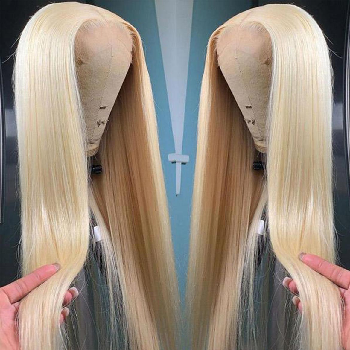 T Part Lace Wigs Straight Human Hair Wigs