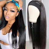 Human Hair Half Wigs With Headbands