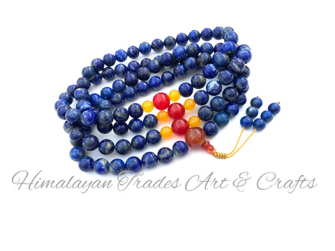 lapis lazuli prayer beads