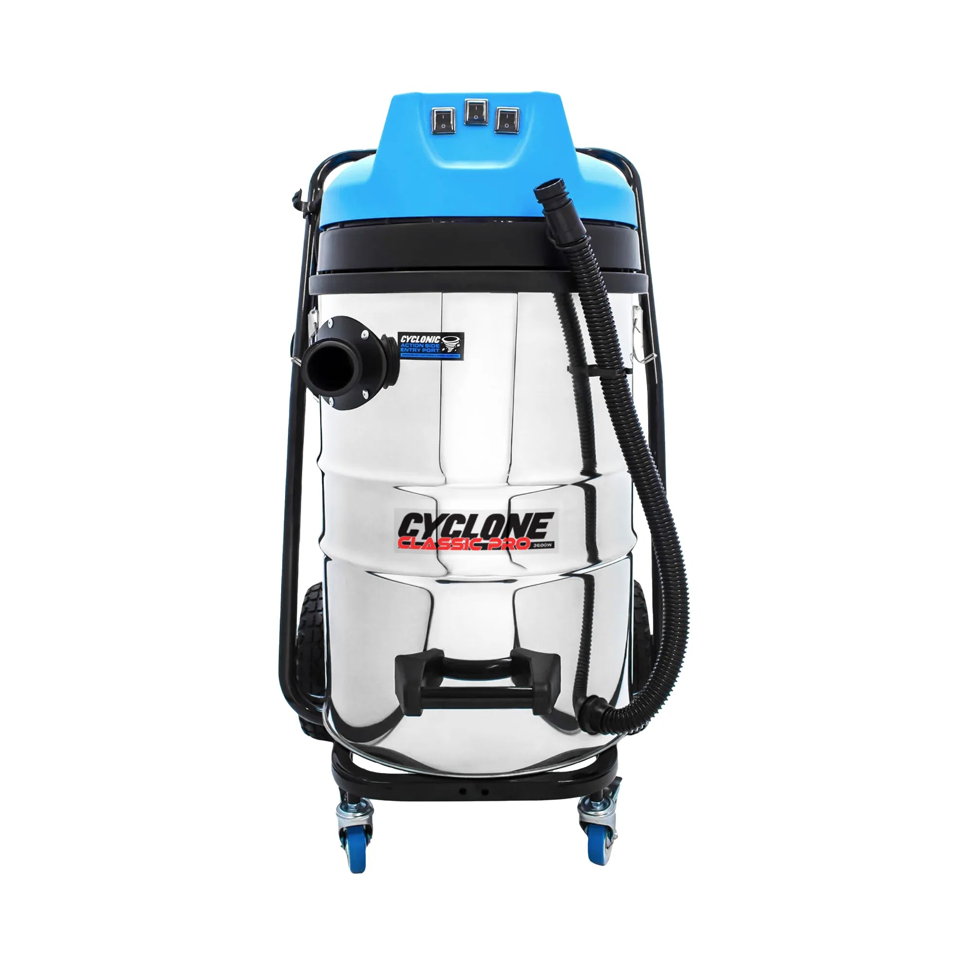 20 Gallon Cyclone Classic Pro Gutter Wet & Dry Vacuum 240v, 3600W, 3 x Motors